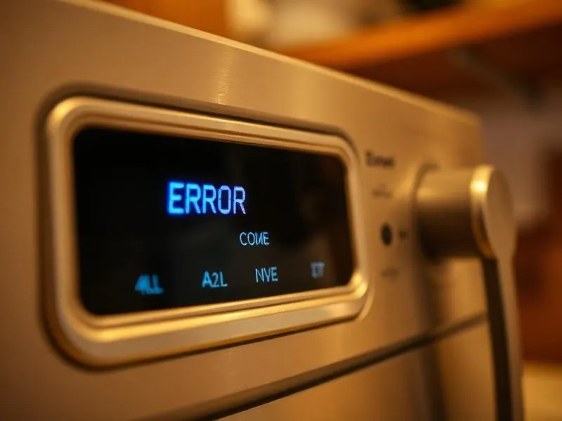 Appliance Error Codes